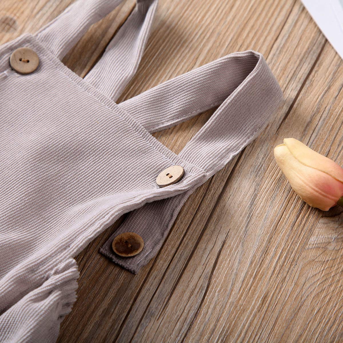 Newborn Baby Boy & Girl Romper - Sleeveless Backless Button Jumpsuit One-Piece Outfit | Perfect for Summer, Photoshoots & Playtime