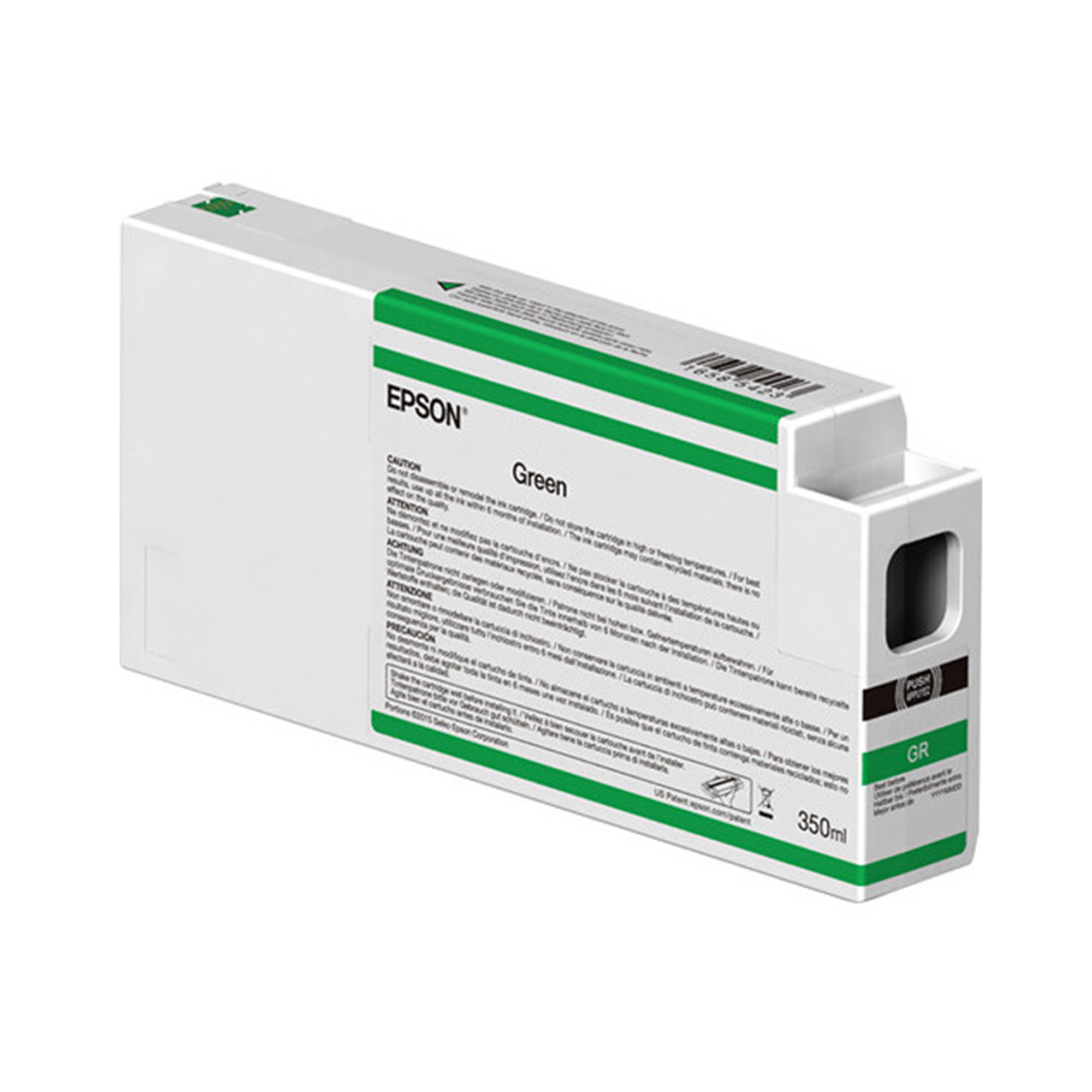 Epson T54XB00 UltraChrome HD Green Ink Cartridge 350mL - Compatible with SureColor P-Series Printers | High-Quality Photo & Fine Art Printing Supplies