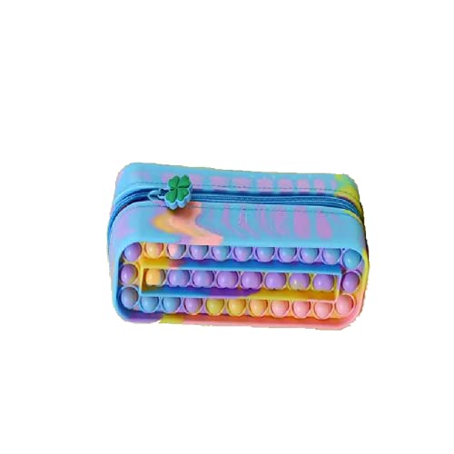 Push Bubbles Pencil Bag - Creative Pop It Fidget Storage Case for Kids, Sensory Stress Relief School Supplies | Perfect for Classroom, Travel & ADHD Focus Tools