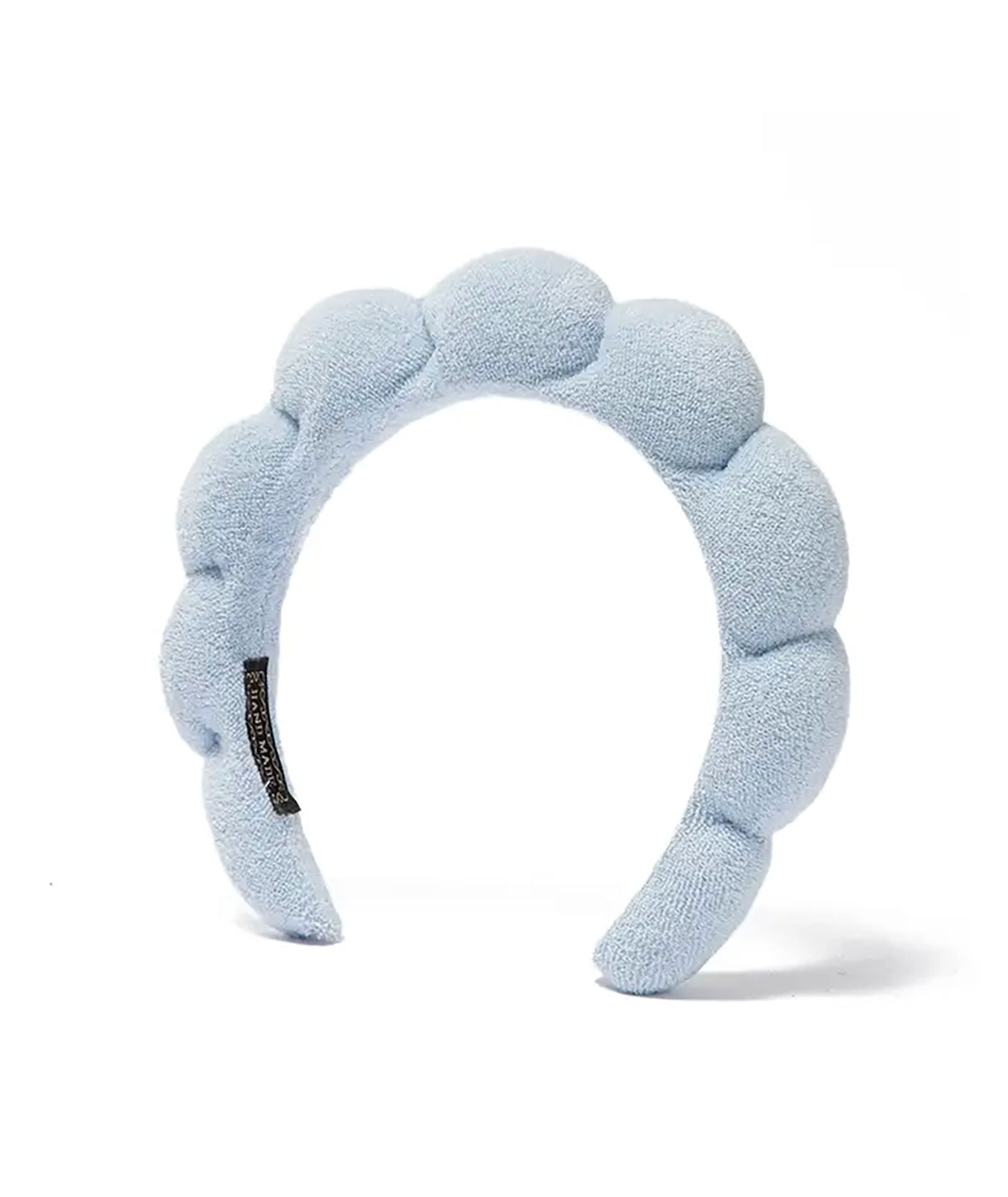 Soft & Absorbent Bubbles Spa Headband for Women - Adjustable Hair Band for Facials, Washing Face, Skincare & Makeup - Perfect for Spa, Salon & Home Use