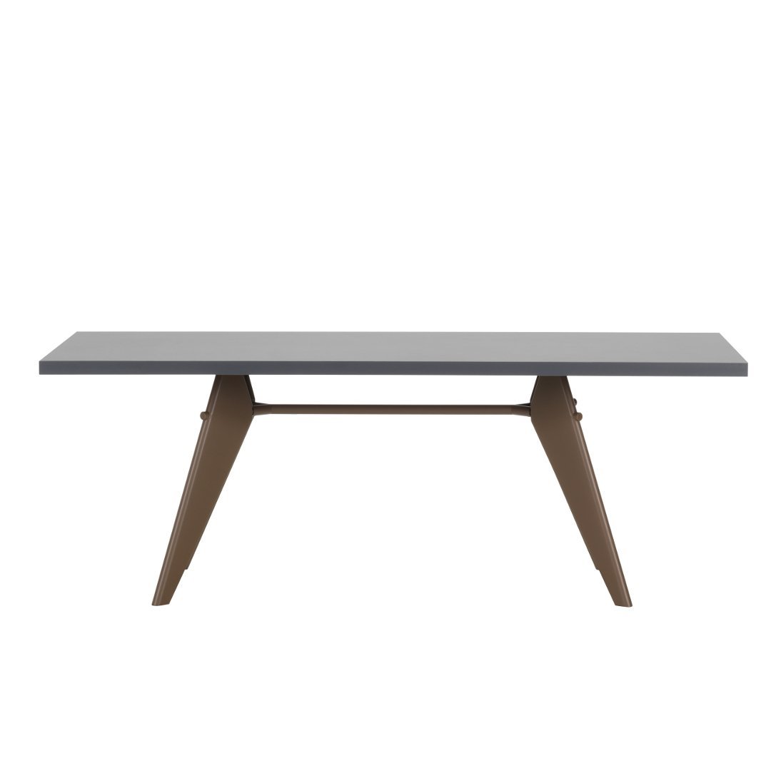 Premium EM Dining Table - High-Pressure Laminate (HPL) Surface - Modern Kitchen & Dining Room Furniture for Family Gatherings & Dinner Parties