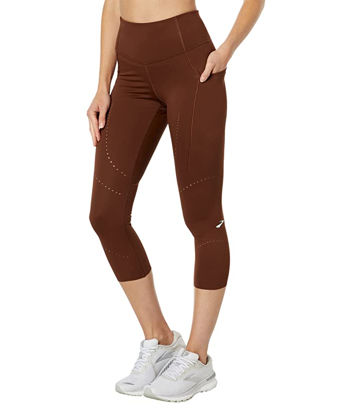 Women's High-Waisted 3/4 Length Yoga Tights - Breathable Workout Leggings for Running, Gym & Lounge Wear