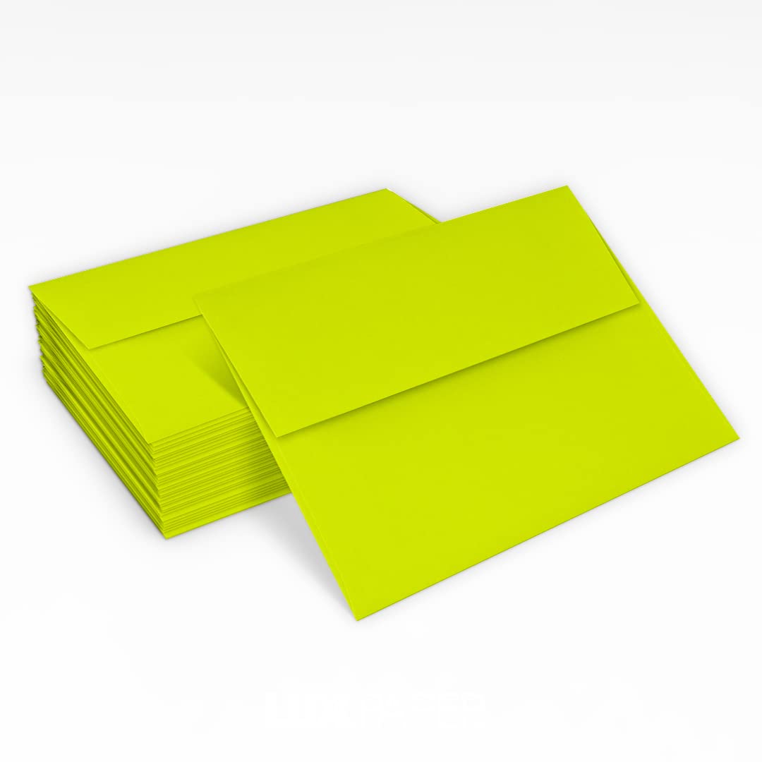 Premium LUXPaper 4Bar A1 Invitation Envelopes - Self-Sealing Peel & Press Closure - 3 5/8
