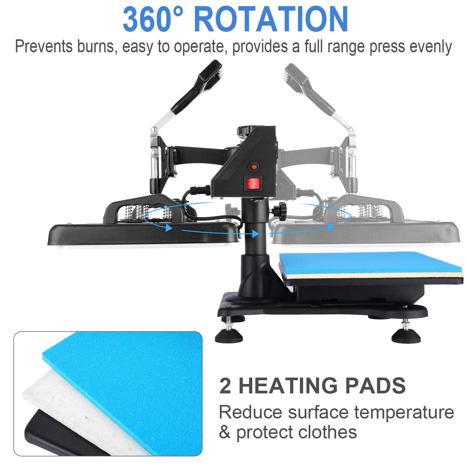 5-in-1 Digital Heat Press Machine 12