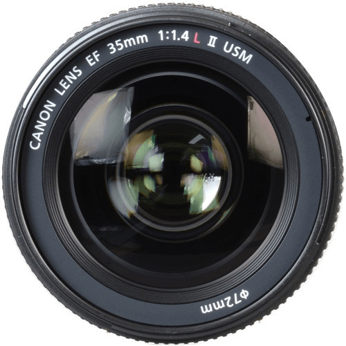 Canon EF 35mm F1.4L II USM Lens - Professional Wide-Aperture Prime Lens for DSLR Cameras (Open Box) | Perfect for Portrait, Wedding & Low-Light Photography