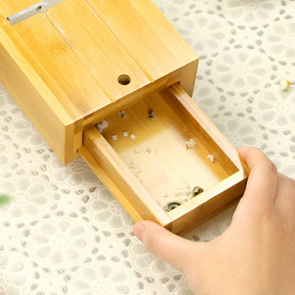 Premium Bamboo Soap Cutter & Beveler Tool - Handmade Soap Making Kit for DIY Candle & Soap Crafting - Perfect for Home Soap Makers & Small Business Owners