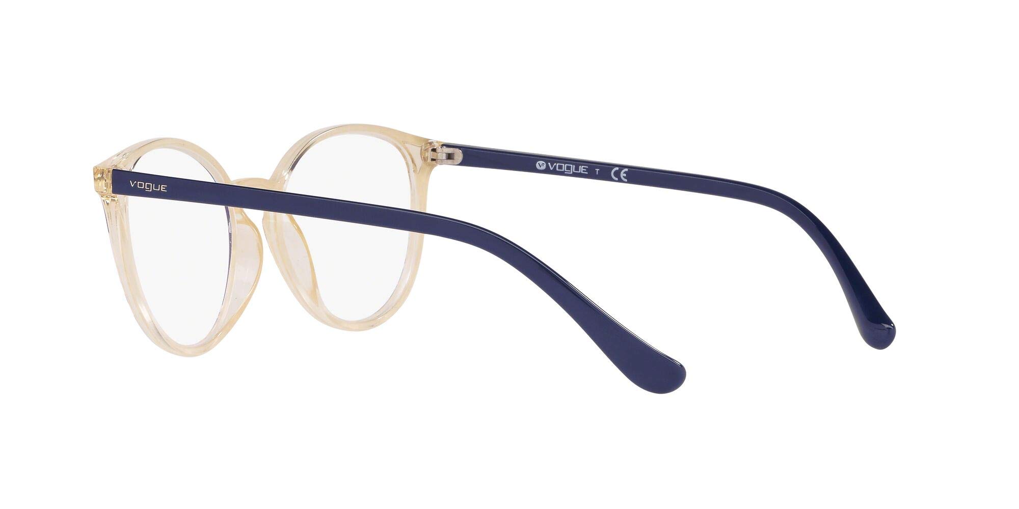 Vogue Eyewear Vo5254 Round Prescription Glasses for Women - Stylish & Lightweight Eyeglass Frames for Everyday Wear, Office & Reading