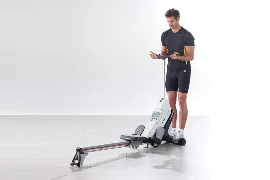 Kettler Coach E Indoor Rowing Machine - Premium Home Gym Equipment for Full-Body Workout | Perfect for Cardio Training, Weight Loss & Home Fitness