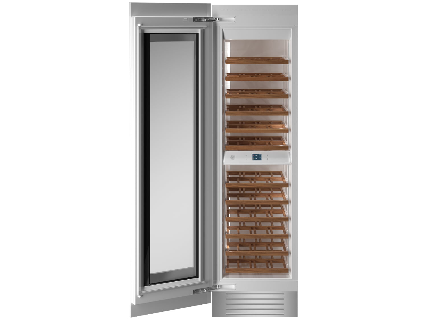 Bertazzoni REF24WCPRL 24 Inch Built-In Wine Cooler Column - Panel Ready, Left Hinge Door - Perfect for Kitchen, Bar, or Wine Cellar Storage