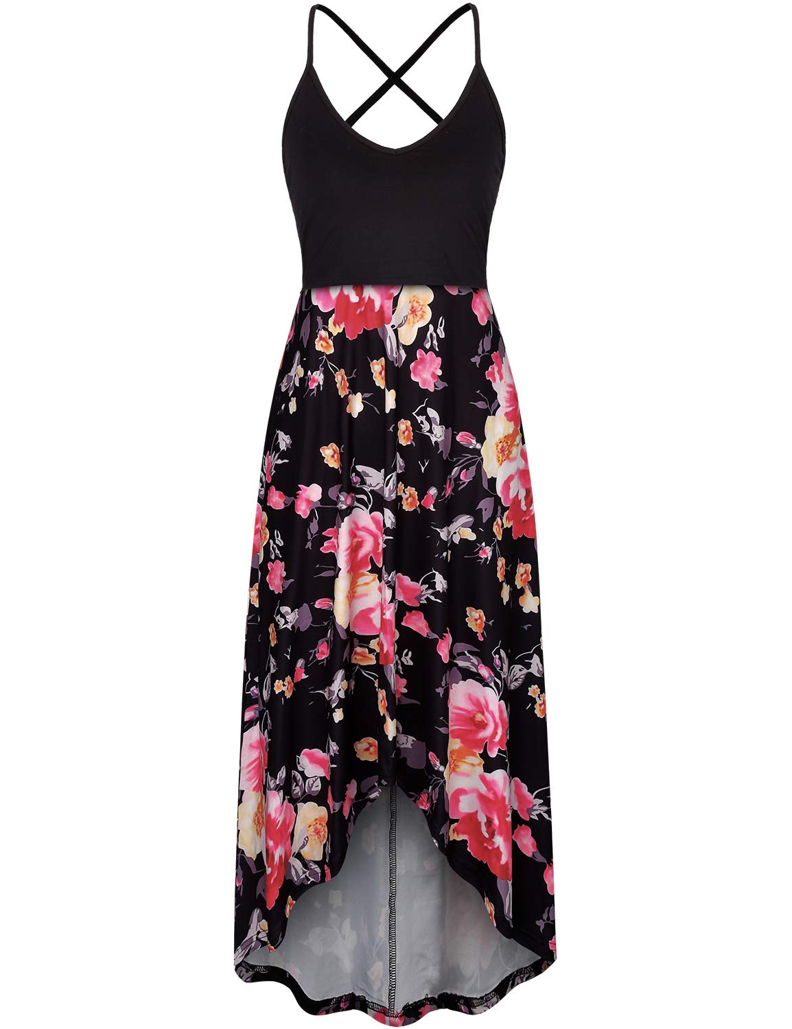 Women's Floral Nursing Sundress - Maternity Breastfeeding Cami Dress for Summer | Comfortable & Stylish for Outdoors, Beach, and Daily Wear