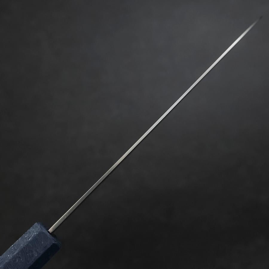 Premium Santoku Knife 170mm - Chromax Steel Blade with Polished Blue Urushi Handle - Perfect for Slicing, Dicing & Chopping Vegetables, Meat & Fish in Professional & Home Kitchens