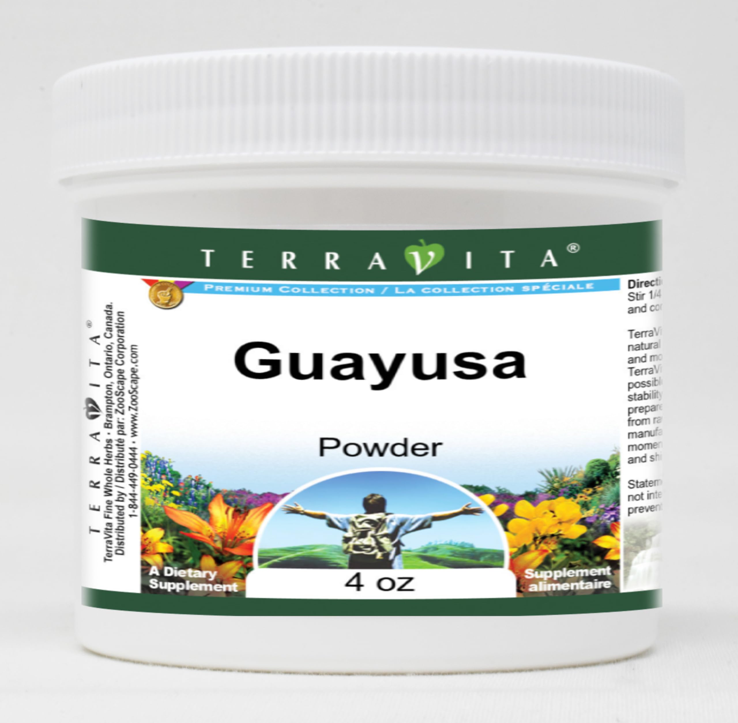 Organic Guayusa Powder 4 oz (3 Pack) - Natural Energy Boost, Antioxidant Rich - Perfect for Smoothies, Tea & Pre-Workout Drinks