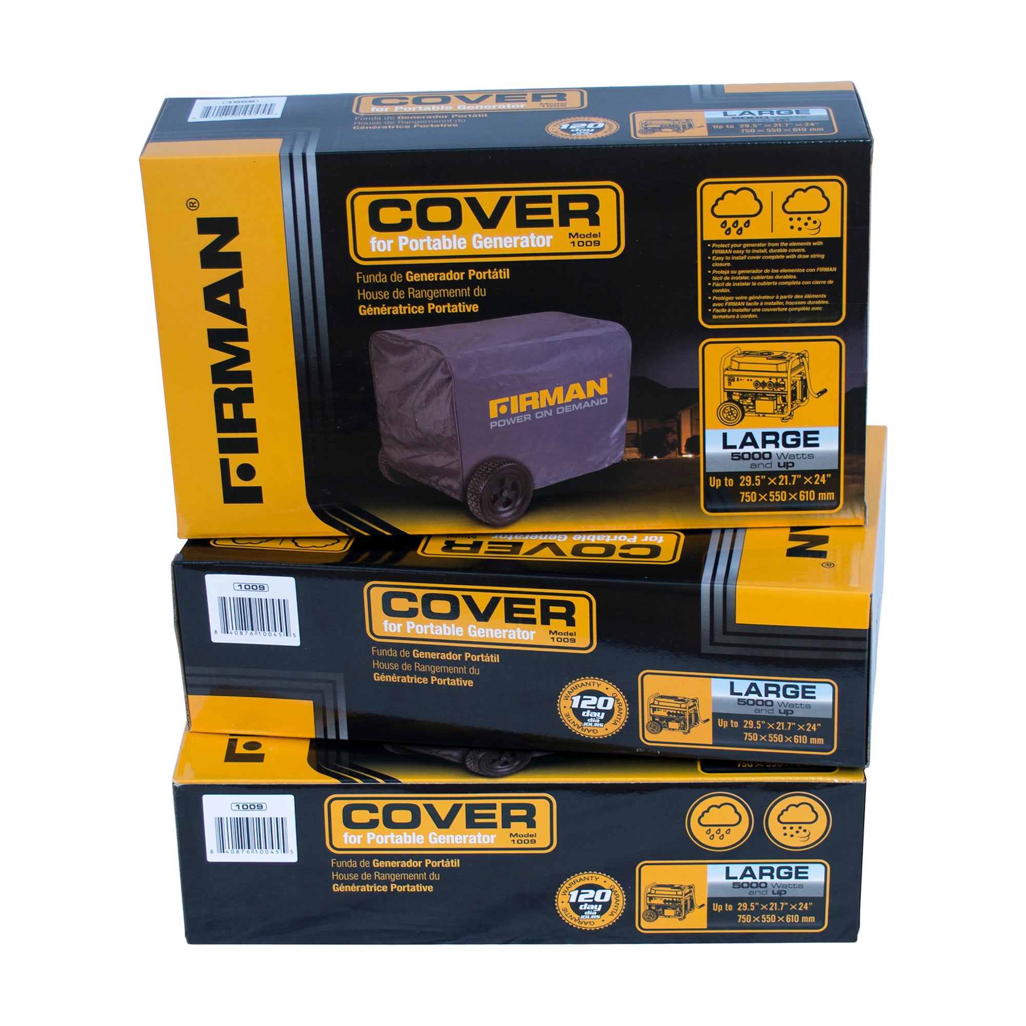 Heavy Duty Large Portable Generator Cover - Waterproof & UV Resistant for Outdoor Use - Perfect for Camping, RV Trips, and Emergency Power Backup