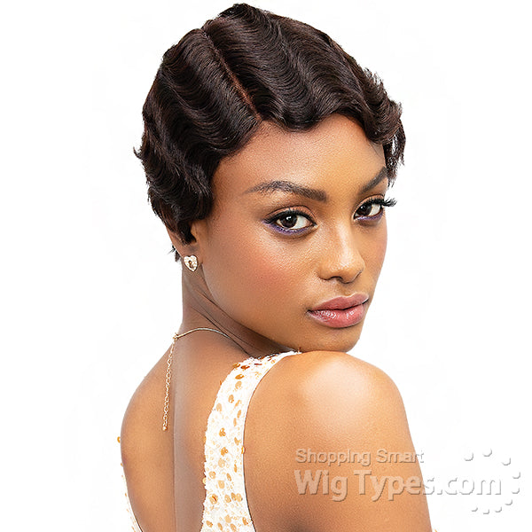 Janet Collection 100% Human Hair Wig MOMMY - Natural Looking Soft Wavy Lace Front Wig for Women | Perfect for Daily Wear, Cosplay & Special Occasions