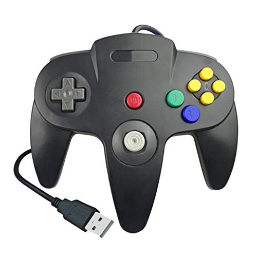 TBoxBo USB Wired Gaming Controller - Compatible with Game Cube, N64, PC | Ergonomic Joystick Gamepad for Retro & Modern Gaming | Perfect for Home Entertainment & Competitive Play