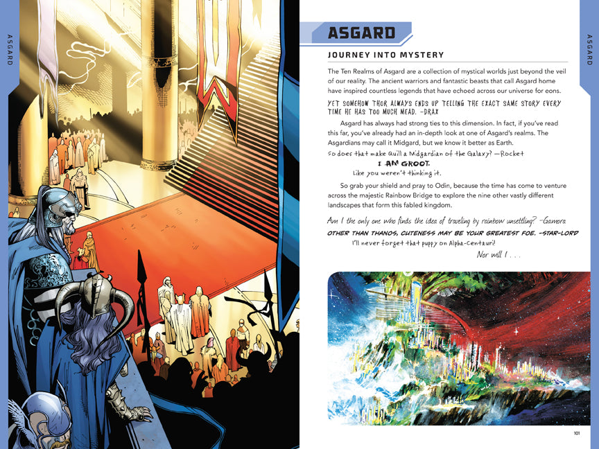 Hidden Universe Travel Guides: The Complete Marvel Cosmos - Explore Marvel Universe Locations & Characters - Perfect for Marvel Fans, Collectors & Comic Book Enthusiasts