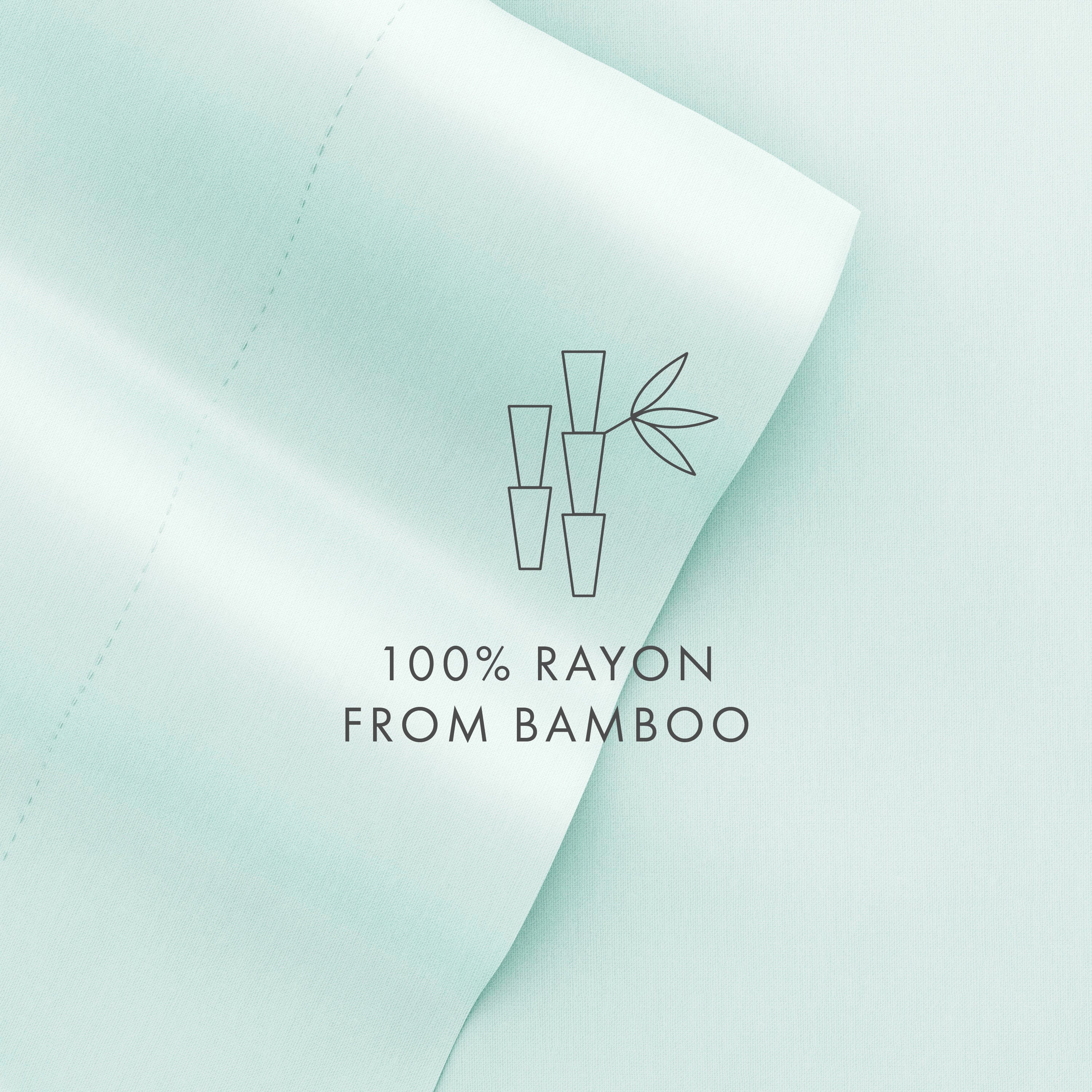 Premium 4-Piece Bamboo Sheet Set - Soft, Breathable & Hypoallergenic Bedding for Ultimate Comfort - Perfect for Hot Sleepers & Eco-Friendly Homes