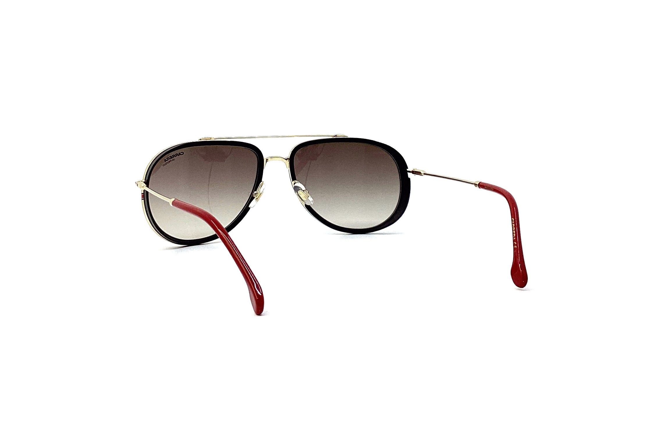 Carrera 166/S Sunglasses Gold Black - Polarized Aviator Sunglasses for Men & Women - UV Protection, Stylish & Durable - Perfect for Driving, Travel & Outdoor Activities