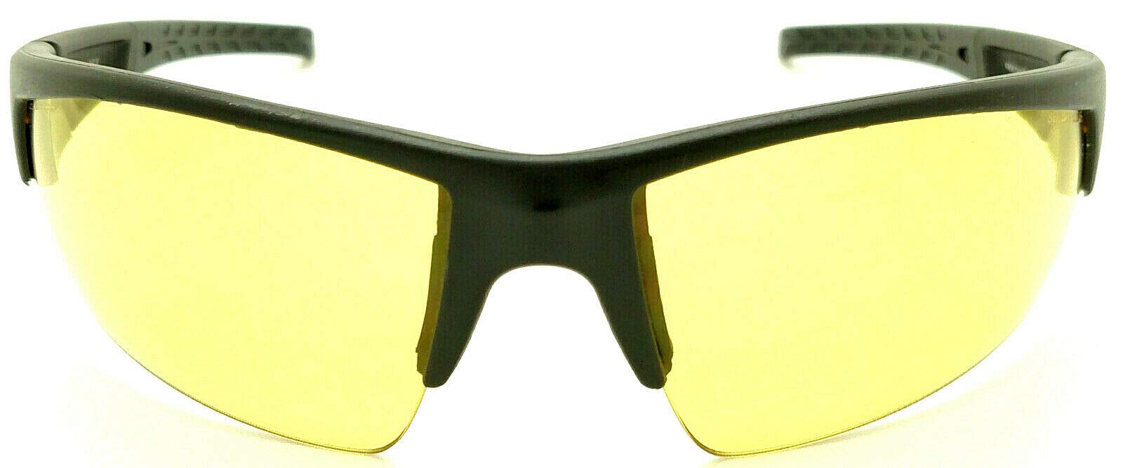 Shooter's Edge Terra-II ANSI Z87.1 Certified Safety Shooting Glasses - Yellow Contrast Lens, Black Frame - Unisex for Outdoor Range, Hunting & Tactical Training