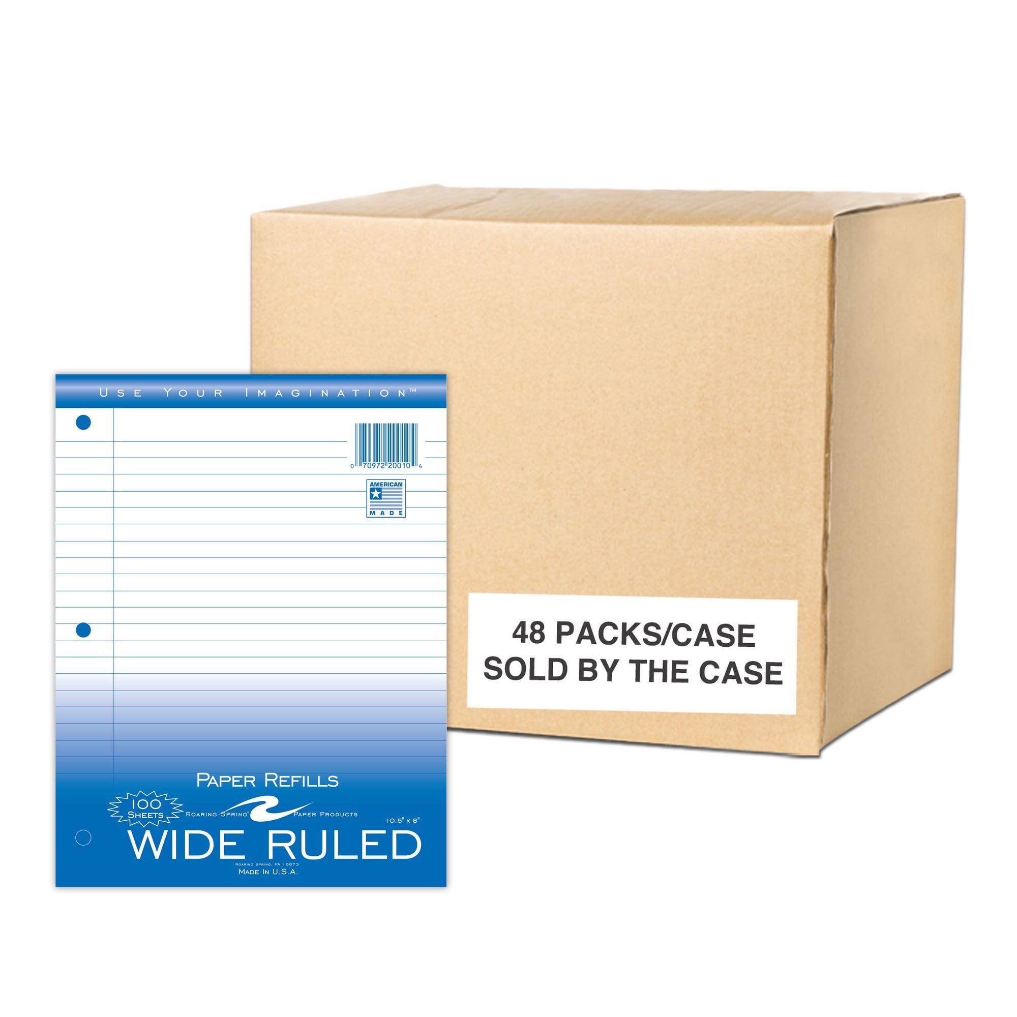 Roaring Spring Wide Ruled Loose Leaf Paper - 8