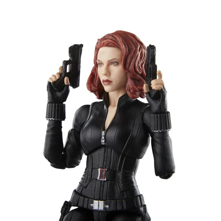 Captain America: The Winter Soldier Marvel Legends Black Widow Action Figure - The Infinity Saga Collectible for Marvel Fans | Perfect for Display, Cosplay, and Gift Giving