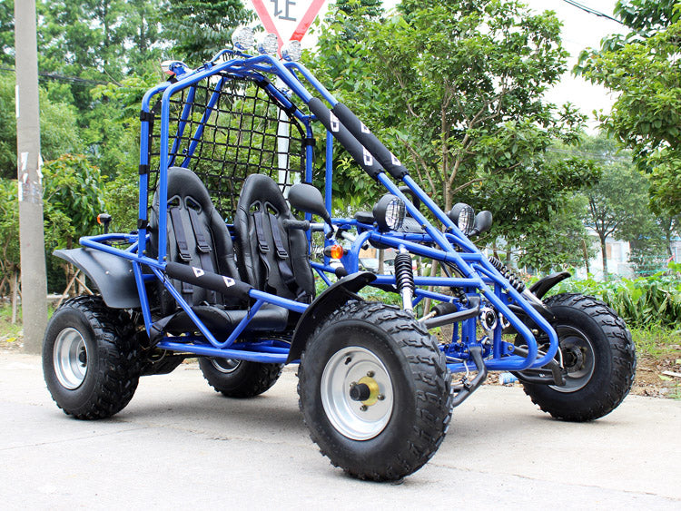 200cc Venom Spider Go Kart for Adults & Kids - 2 Seater Off-Road ATV with Automatic Transmission & Reverse Gear - Perfect for Backyard Racing, Trail Riding & Outdoor Adventures