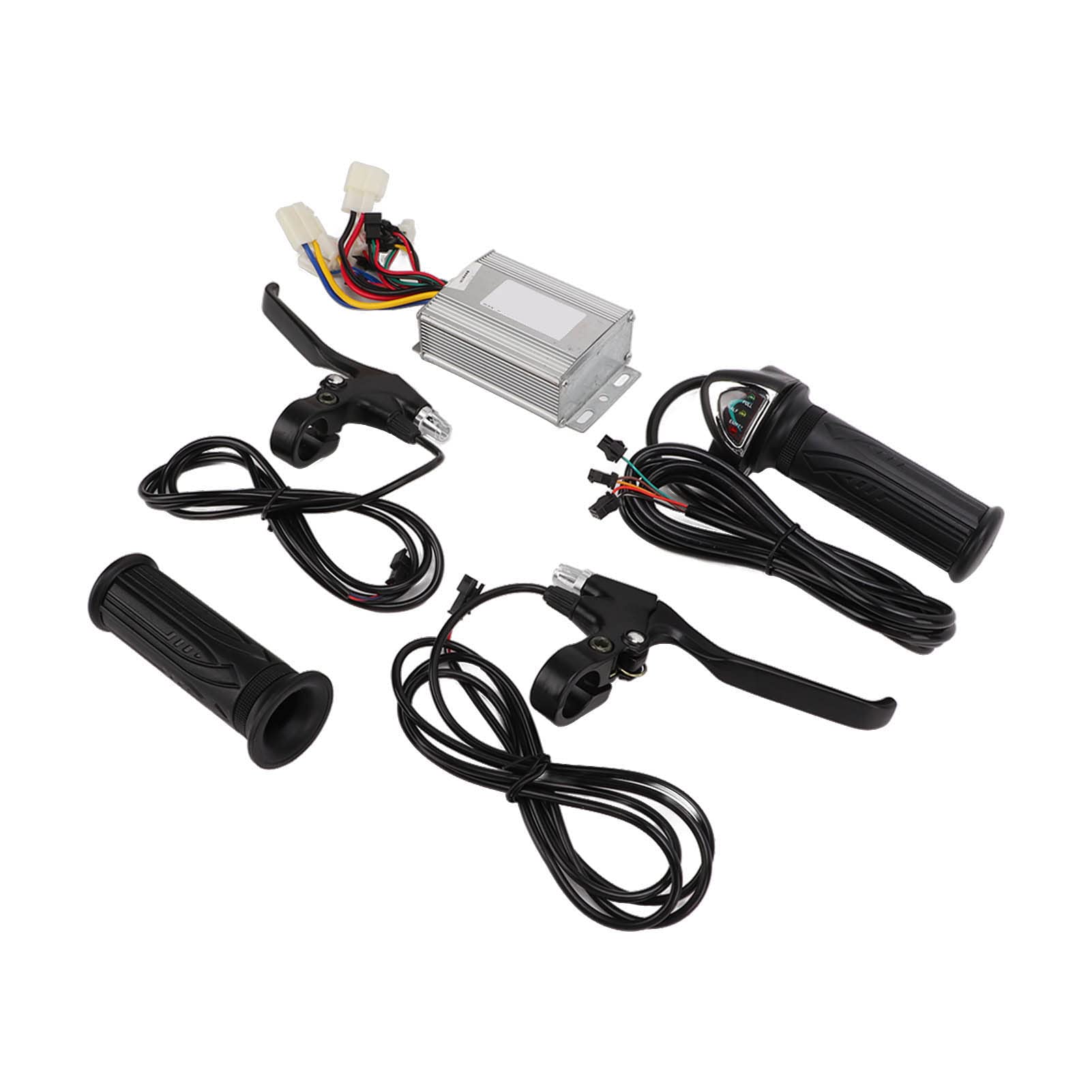 High Performance Aluminum Brush Motor Controller Kit - Electric Bike Speed Regulator for DIY E-Bicycle & Scooter Projects | Perfect for Commuting & Off-Road Adventures