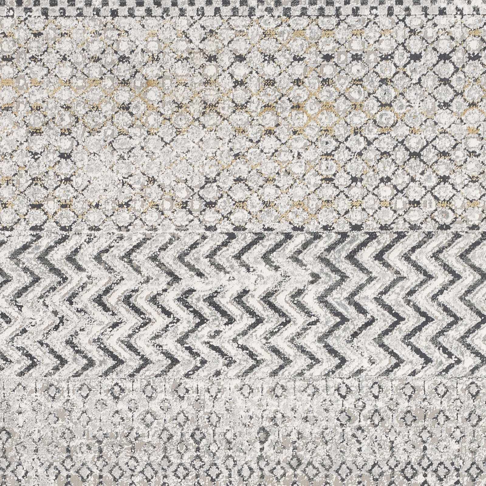 Modern Gray Hauteloom Rombauer Area Rug 6'9