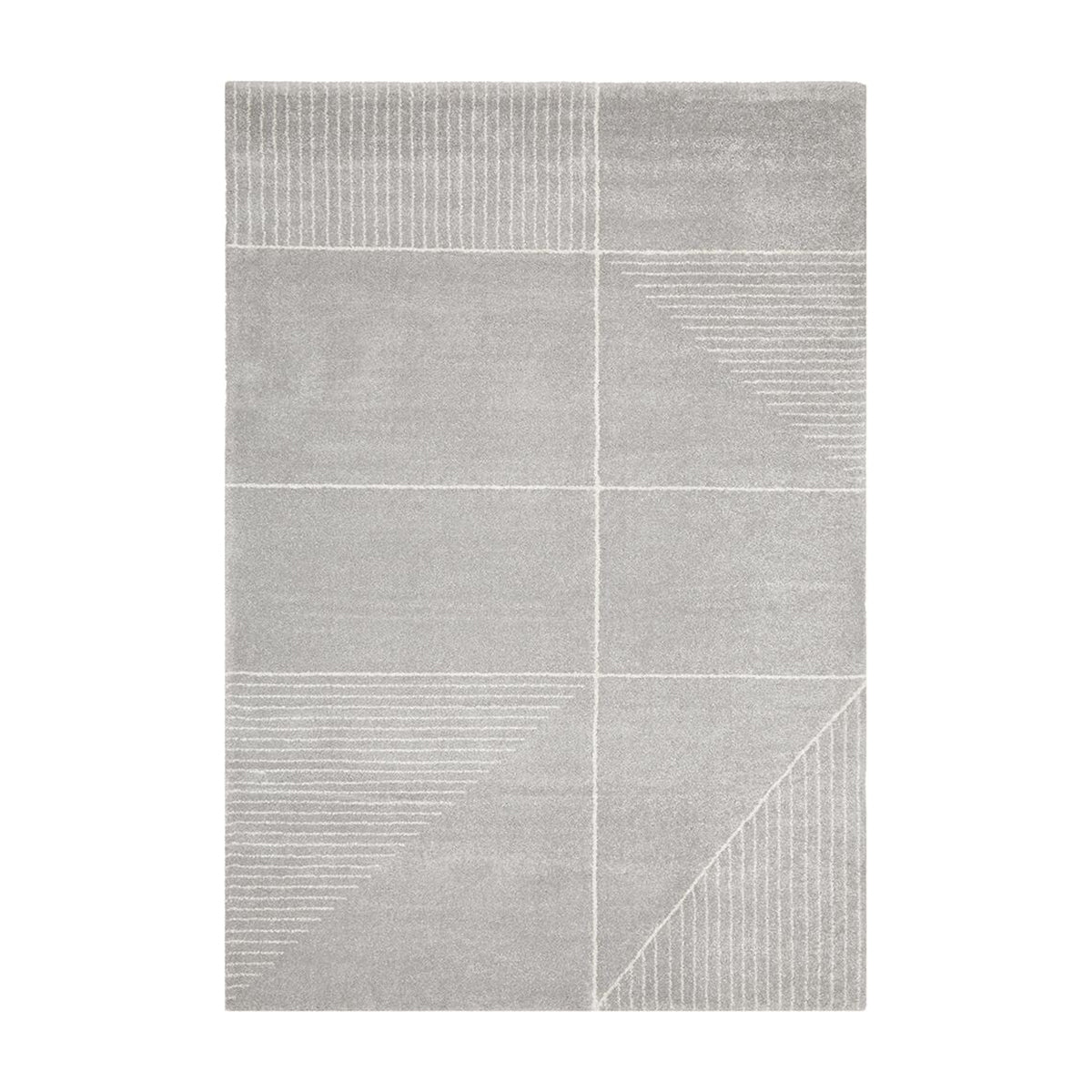 Broadway 935 Silver Area Rug - Soft & Durable for Living Room, Bedroom, or Office Decor