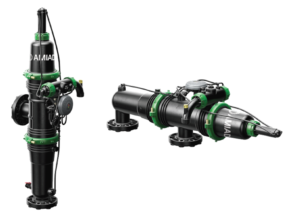 Amiad Mini Sigma 80mm Automatic Self-Cleaning Water Filter with Bluetooth ADI P DC Controller - 1600cm² (160-830LPM) - Ideal for Irrigation, Industrial Water Treatment, and Pool Filtration Systems