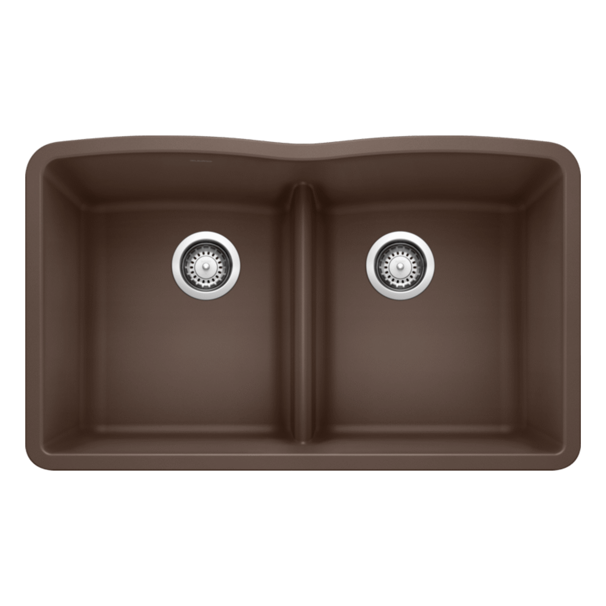 Blanco Diamond Equal Double Bowl Low Divide SILGRANIT Kitchen Sink - Durable & Stylish for Modern Kitchens | Perfect for Food Prep & Cleanup