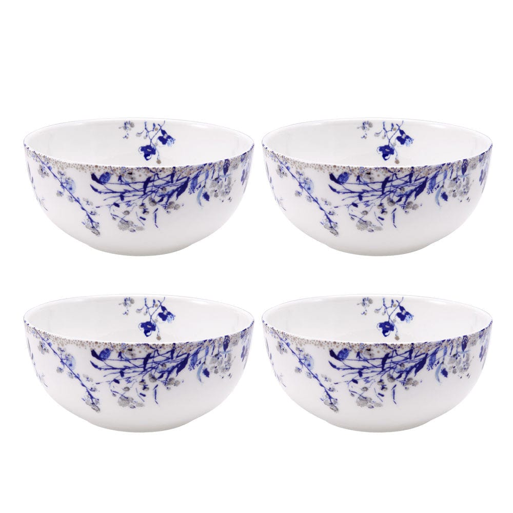 Kaia Platinum 4-Piece Mixing Bowl Set - Durable Stainless Steel Bowls for Baking, Cooking, Mixing & Food Prep - Perfect for Kitchen, Restaurant & Home Use