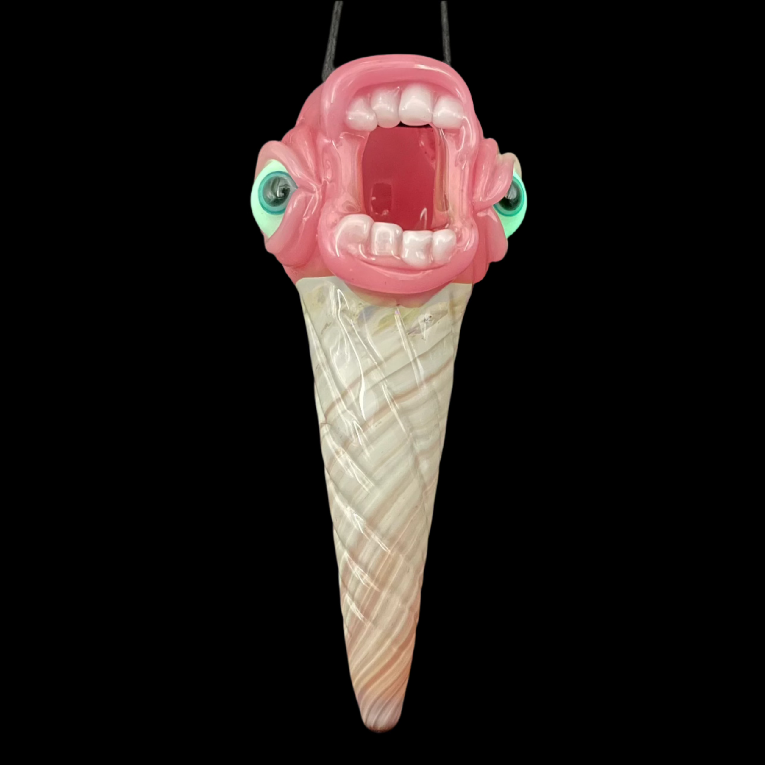 Stylish Ice Cream Cone Pendant Necklace - Cute & Trendy Jewelry for Women & Girls - Perfect for Summer Outfits, Parties & Gifts