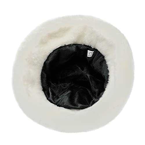 Stylish Furry Bucket Hat for Women & Men - Trendy Winter Fashion Accessory - Perfect for Outdoor Activities, Music Festivals & Streetwear