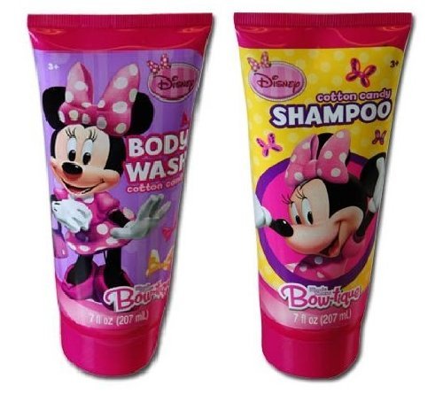 Disney Minnie Mouse 2-in-1 Body Wash & Shampoo for Kids - Gentle Moisturizing Bath & Hair Care - Perfect for Toddler & Children's Daily Shower Routine
