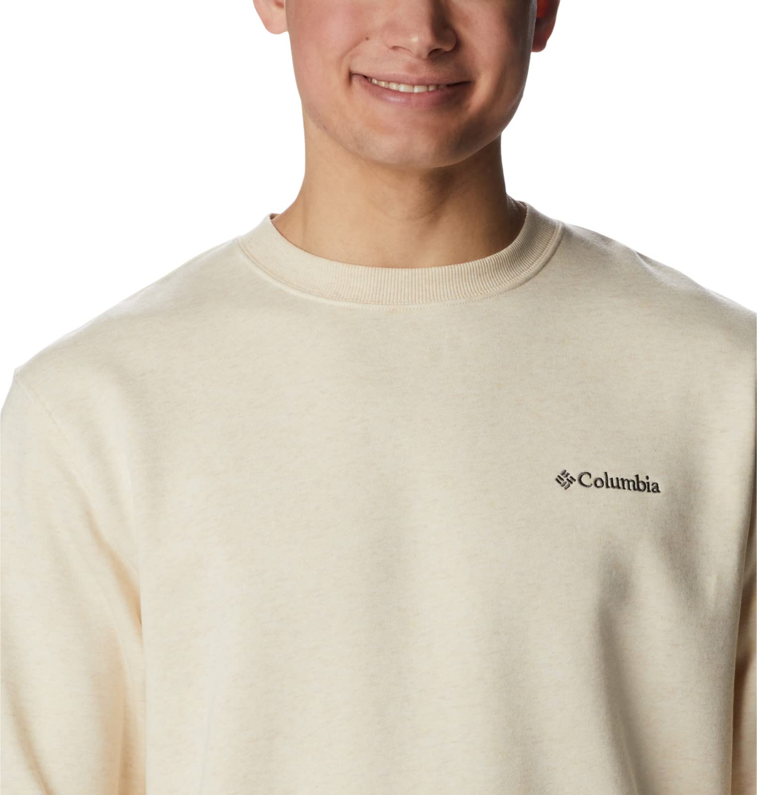 Columbia Men's Hart Mountain II Crew Neck Fleece Sweatshirt - Soft & Warm Outdoor Hiking & Casual Wear