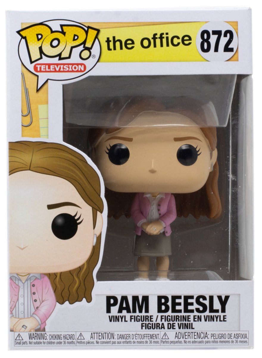 The Office Pam Beesly Funko Pop Vinyl Figure #872 - Perfect for Fans, Collectors & Office Decor