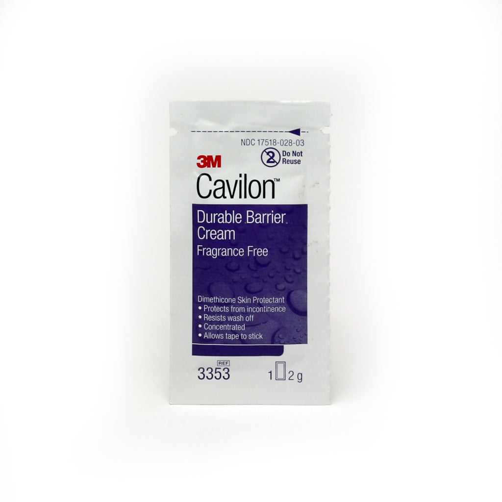 Cavilon 3353 Advanced Skin Protectant Barrier Cream - 1 oz Tube for Sensitive Skin Care & Wound Protection - Ideal for Medical Use, Bedridden Patients & Daily Skin Protection