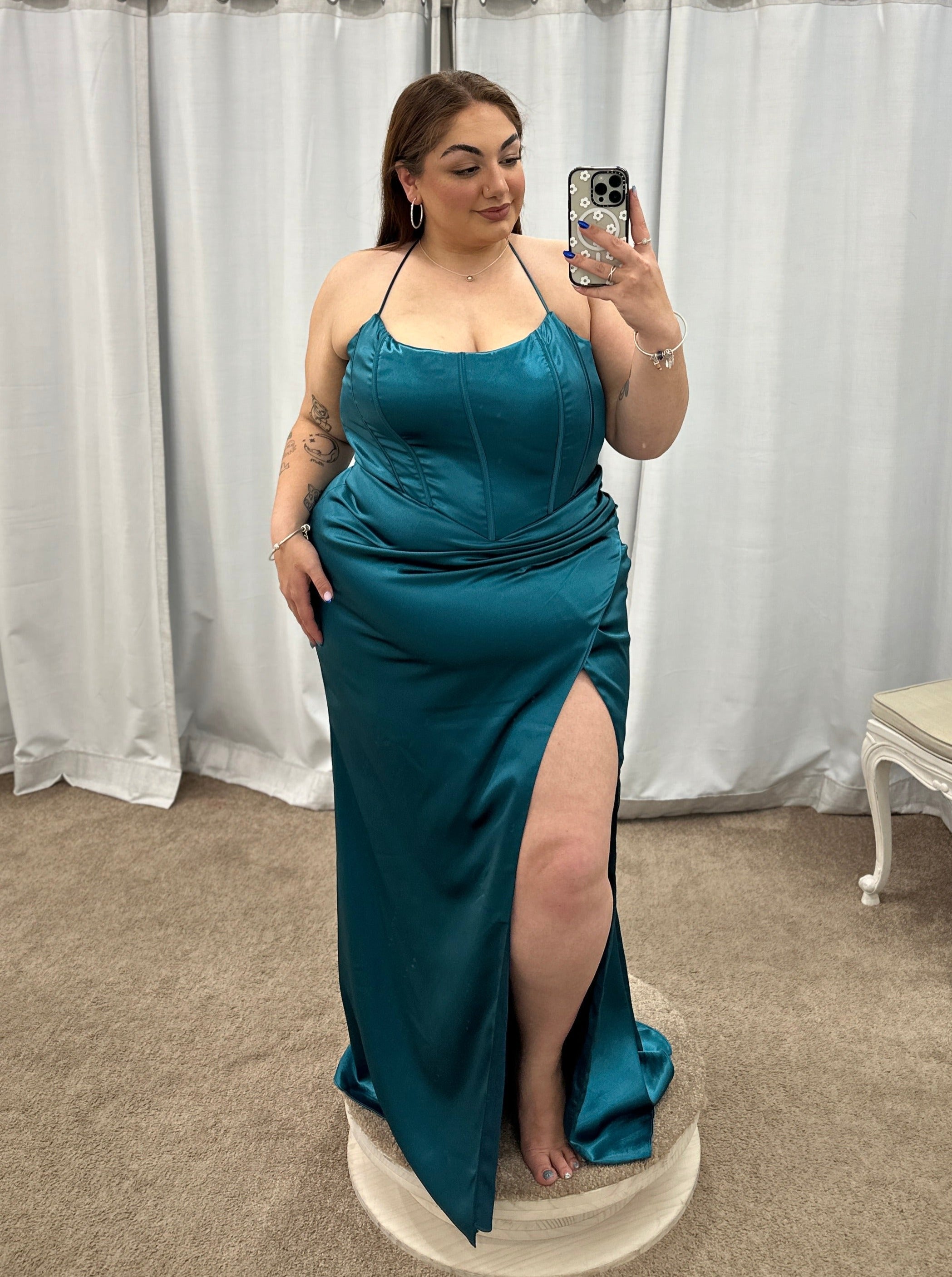 Katrina Corset Gown - Elegant Women's Formal Dress for Prom, Evening Gala & Special Occasions | Plus Size Options Available