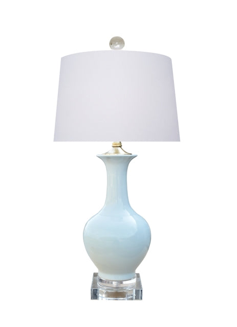 Modern Asian-Inspired Ceramic Table Lamp - Handcrafted Home Decor for Living Room, Bedroom & Office - Perfect for Zen, Boho & Minimalist Interior Design Styles