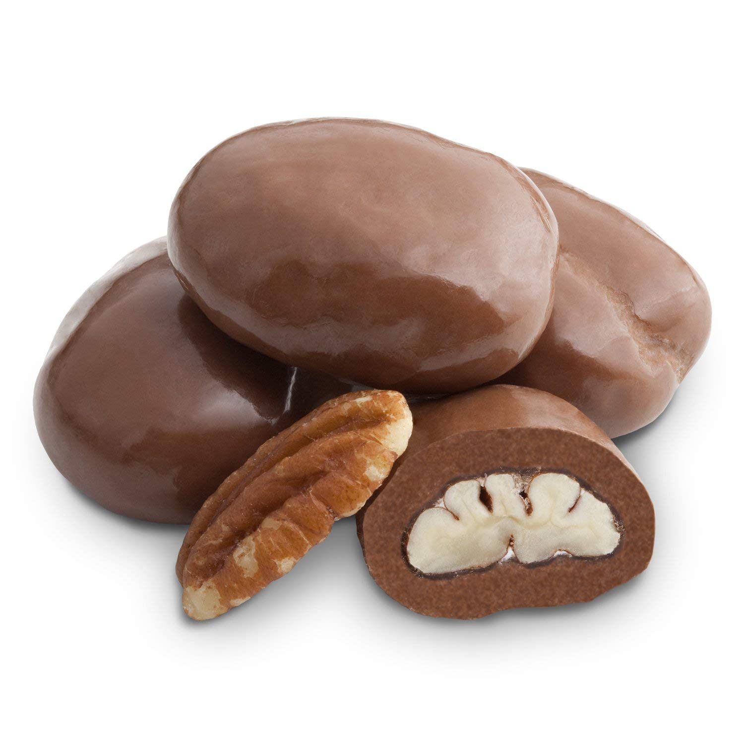 Premium Dulcefina Milk Chocolate Gran Mariner Pecans - 1.5 Lbs Gourmet Chocolate Covered Nuts - Perfect for Gifts, Parties & Holiday Treats