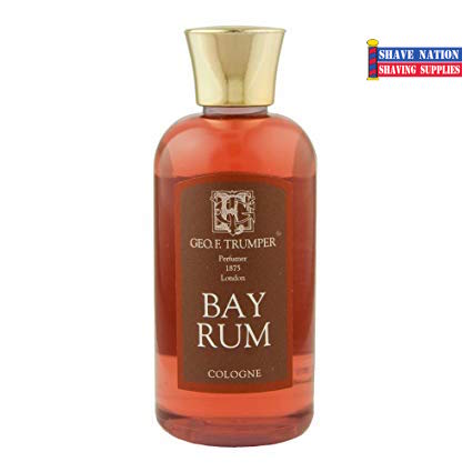 Geo F Trumper Bay Rum Cologne for Men - Classic Aftershave & Cologne Set - Fresh Spicy Scent - Perfect for Grooming, Date Nights & Special Occasions