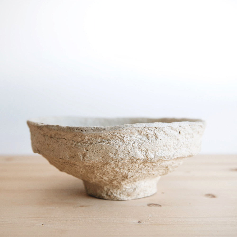 Handmade Paper Mache Bowl Set - Eco-Friendly Decorative Bowls for Home Decor, Fruit Display & Craft Storage | Perfect for Dining Table Centerpiece, Wall Art & Gift Giving