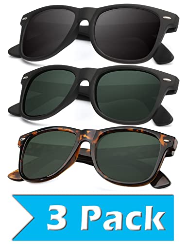 B06-(3 Pack) Black/G15/Tortoise