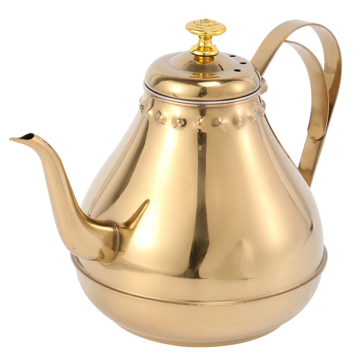 HEMOTON 1.8L Stainless Steel Gooseneck Kettle - Precision Pour Over Coffee & Tea Kettle with Long Narrow Spout for Stovetop Brewing - Perfect for Home, Office & Specialty Coffee Shops