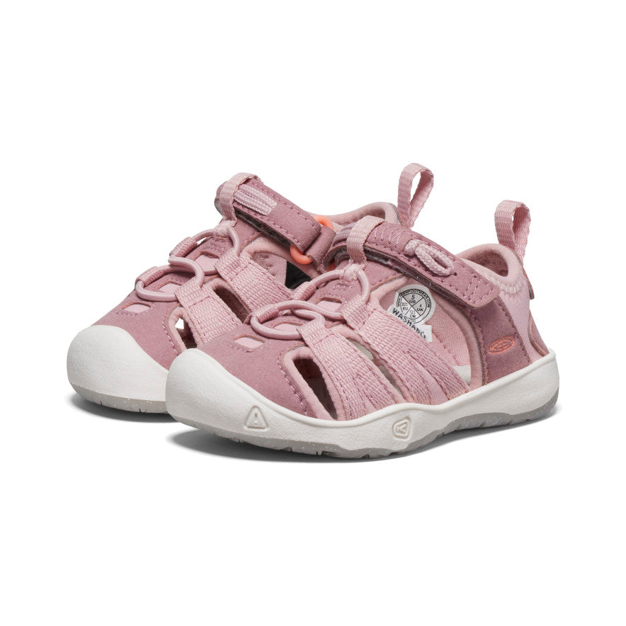 **Toddlers' Moxie Sandal - Comfortable & Stylish Kids' Shoes in Nostalgia Rose/Papaya Punch | Perfect for Playdates, Beach Trips & Everyday Wear**