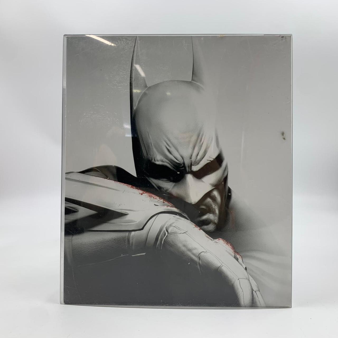 Batman Arkham City Action Figure & Collector's Art Book - Perfect for DC Fans, Gaming Collectibles, and Home Decor Display