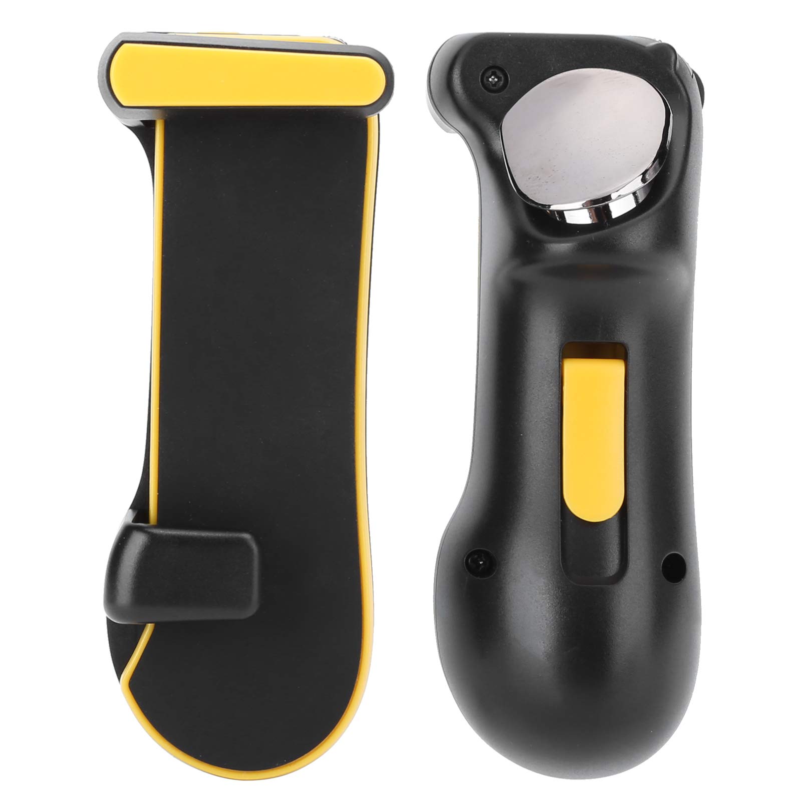 Mobile Game Controller for PUBG - 4-Finger Touch, Full Protection (Yellow) - Perfect for Tablets & Gaming