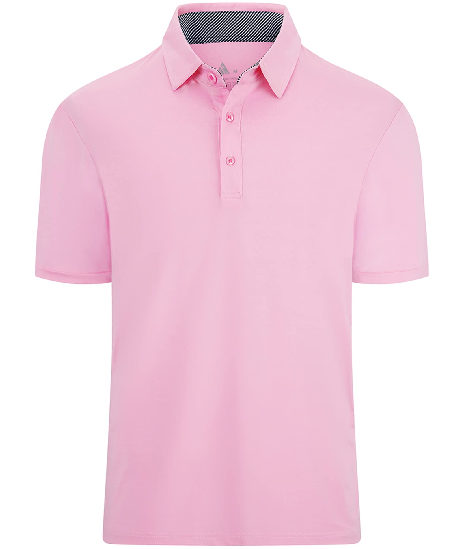 Men's Performance Polo Shirts - Short Sleeve Moisture Wicking Athletic Shirt for Golf, Workout & Casual Wear | Breathable & Comfortable for Sports & Outdoor Activities