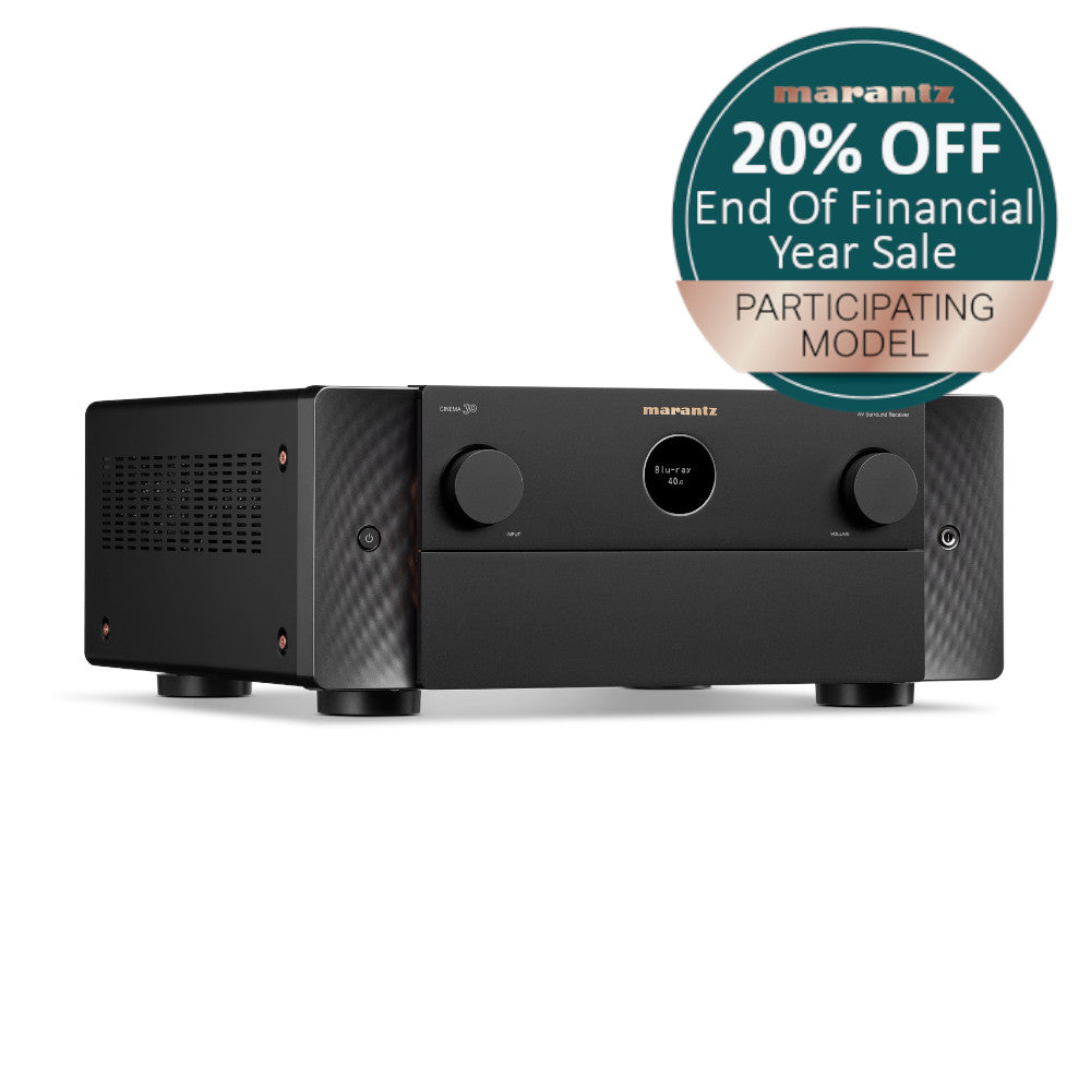 Marantz Cinema 30 11.4 Channel AV Receiver - Premium Home Theater Sound System with Dolby Atmos & IMAX Enhanced for Movie Nights & Music Listening